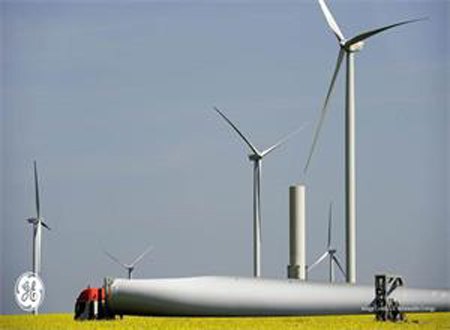 GE成功收买荷兰WMC风力涡轮机